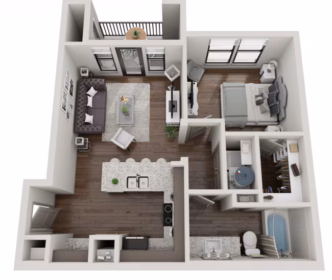 Unit 06307 06307 floor plan